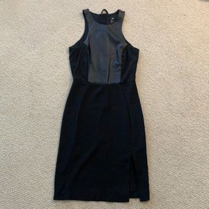 Black h&m mini size 4 dress